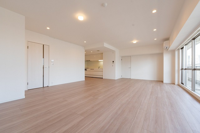 港区芝浦３丁目の賃貸マンションの居間・リビング
