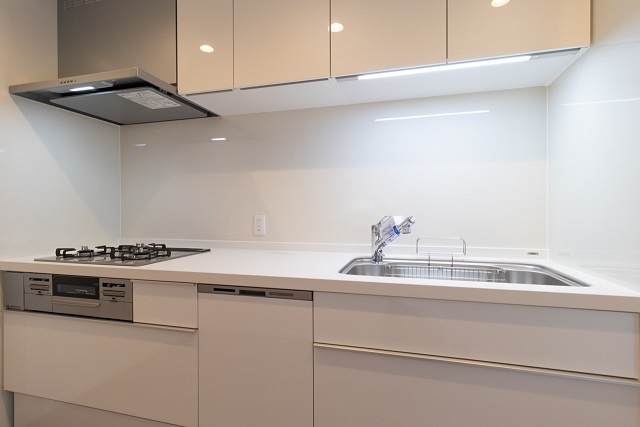 港区芝浦３丁目の賃貸マンションのキッチン