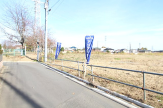 【外観】 | 川越市小堤　建築条件なし売地　東武東上線『鶴ヶ島駅』徒歩30分　【名細小学区】