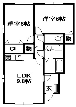 【間取り】 | 間取りです