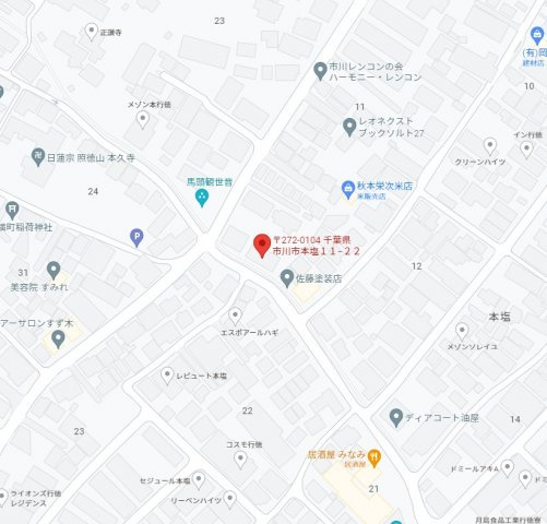 フォレストガーデンの地図