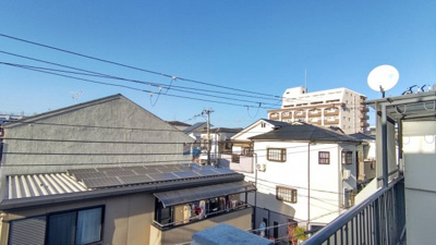 【展望】 | ニュー豊里 | バルコニーからの景色です