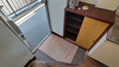 【玄関】 | ニュー豊里 | シューズ収納あります