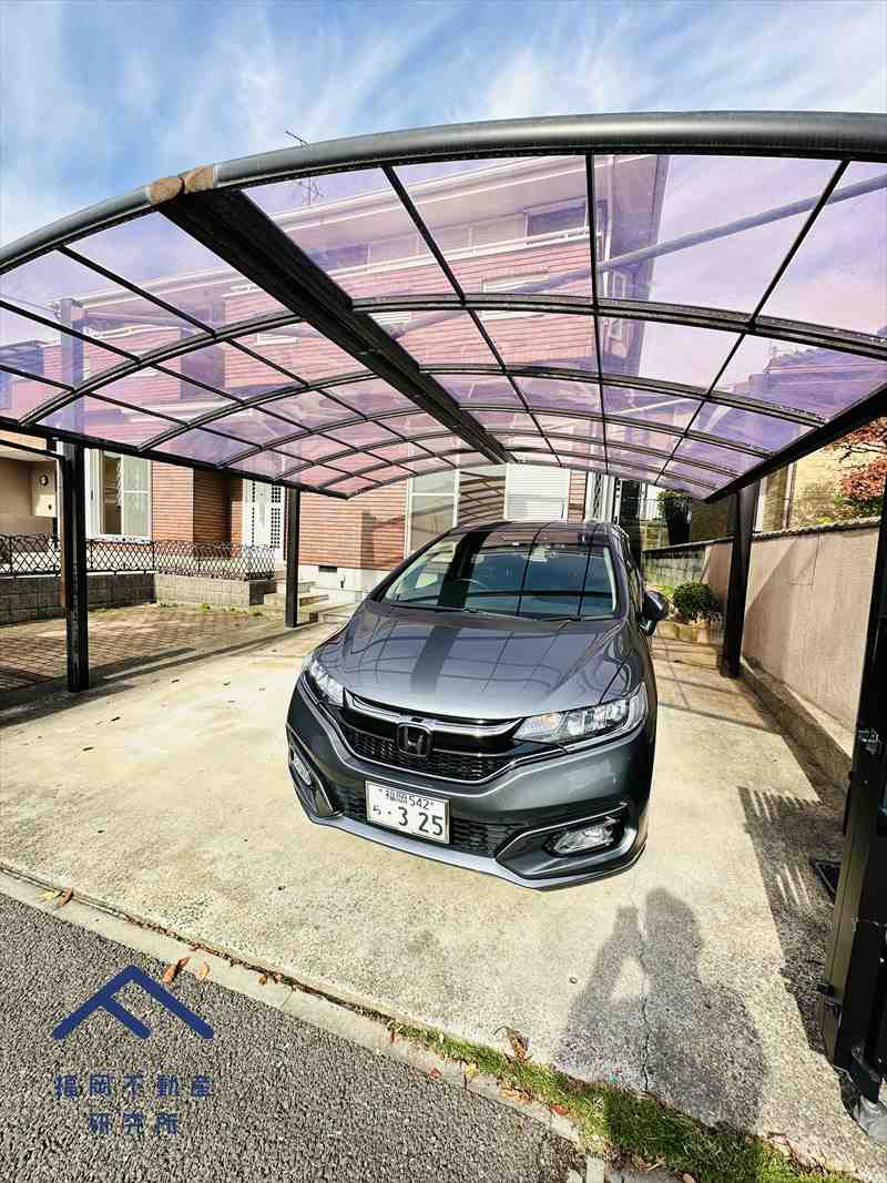 福岡市東区高美台１丁目　戸建ての駐車場