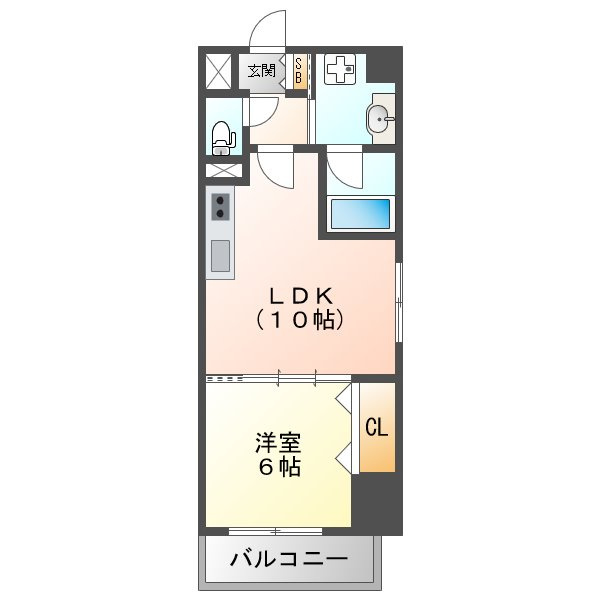 フォートレス神崎川センターの間取り