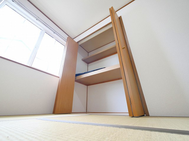 ウイングヒルズⅡの収納|専用の収納スペースです