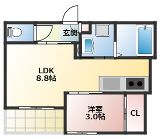 【間取り】 | REGALEST守山Ⅲ | 略図の為、現状優先