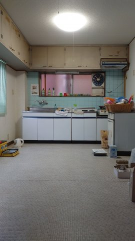 姫路市家島町真浦／店舗住宅のキッチン