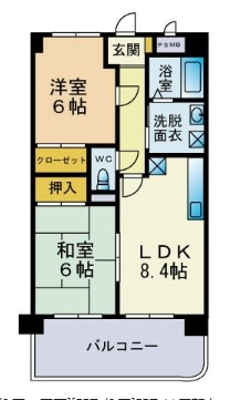 【間取り】 | ミドール南ヶ丘