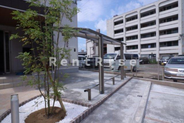 一宮市新生３丁目のアパートのその他共用部分|駐輪場