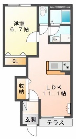 レガーロ三木の間取り