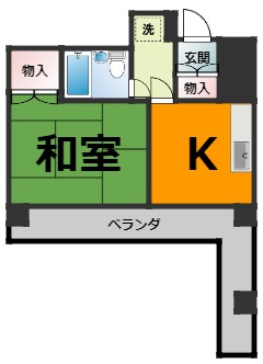 仲介手数料0！！レジデンスアービジョンの間取り