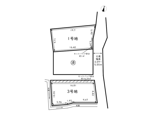 【区画図】 | 姫路市勝原区下太田／3区画