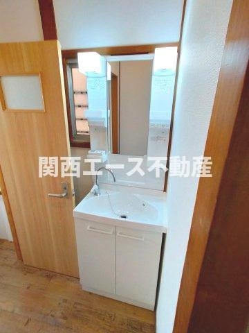 【洗面所】 | 若江本町３丁目貸家