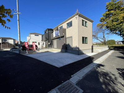 【前面道路含む現地写真】 | 日進市野方町　全4棟　4号棟＜仲介手数料無料＞日進西小・日進西中　新築一戸建て | 4号棟