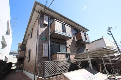 ２階建て軽量鉄骨アパート