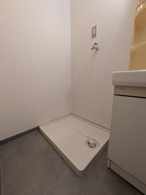 嬉しい室内洗濯機置き場☆彡