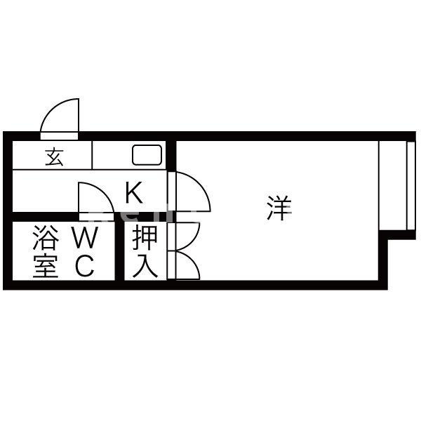 コスモ21の間取り