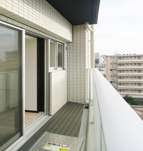ジェノヴィア東大前グリーンヴェールのバルコニー|※写真は同タイプの別室になります