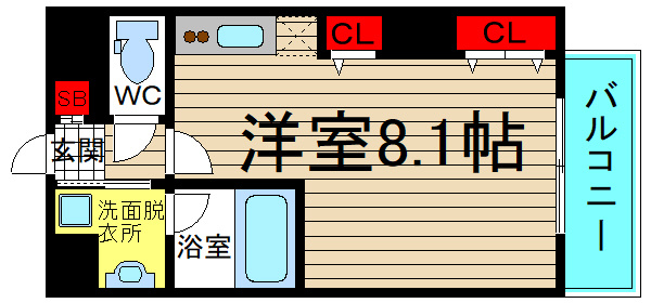 アコード中之島の間取り