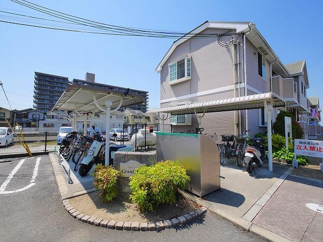 グラン・リーオ（指柳町）のその他共用部分|自転車置き場が設置されてます