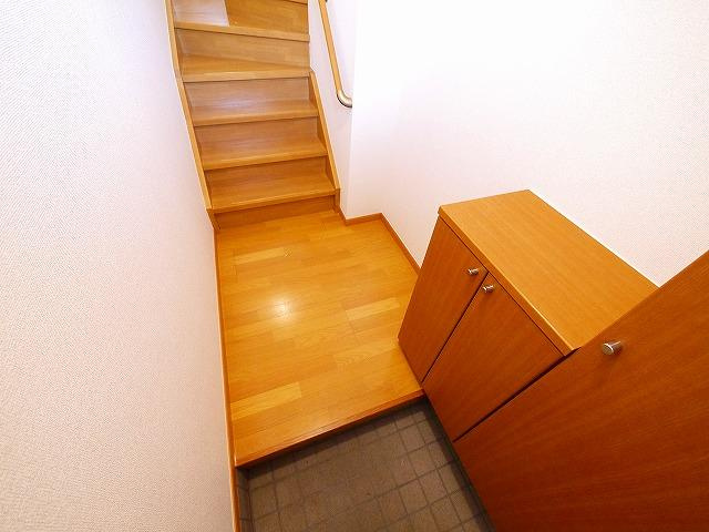 グラン・リーオ（指柳町）の玄関|シンプルで使いやすい玄関です