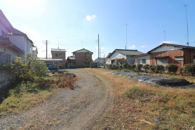 足利市山川町の売地の外観