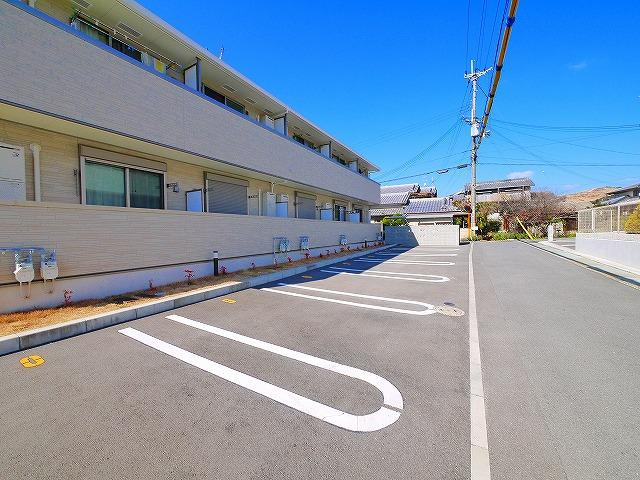 ハーベストⅡの駐車場|駐車場があるので、車を買う予定の方も安心です