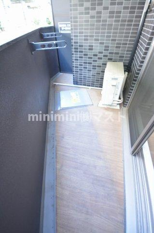 ララプレイス大阪福島プレッソのバルコニー