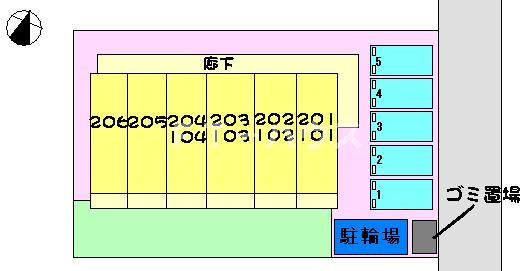 カーサ・アニメートの駐車場|駐車場
