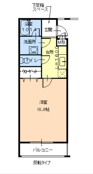【間取り】 | フジパレス浜寺サウスⅢ番館