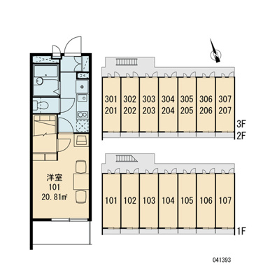 【区画図】 | アベイユＮ