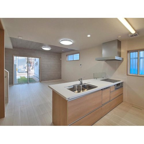 京都市伏見区羽束師古川町　未入居物件の居間・リビング