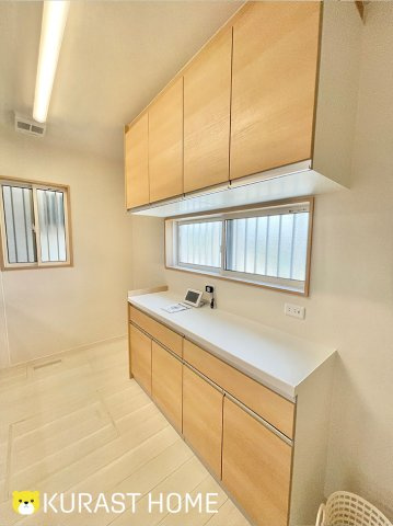 京都市伏見区羽束師古川町　未入居物件のキッチン
