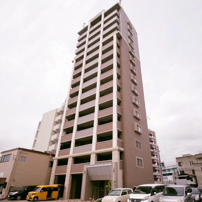 エルスタンザ天神東の外観|エルスタンザ天神東（1SK）外観