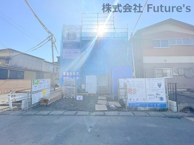 三郷市新和4丁目　新築戸建　限定1棟の外観|現地写真になります。