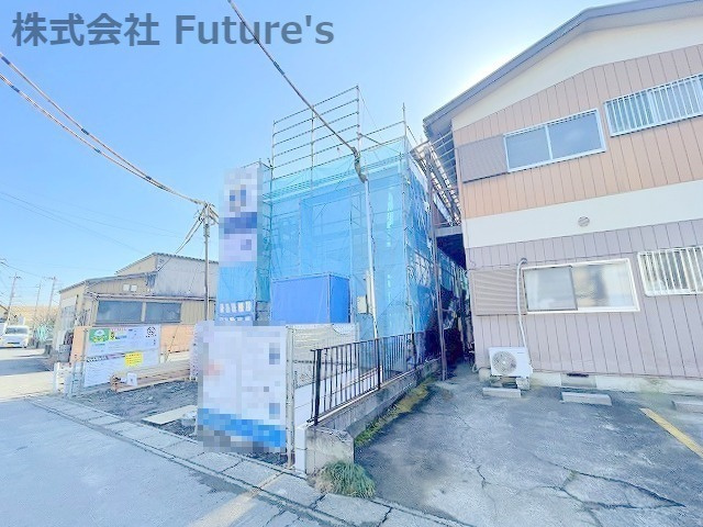 三郷市新和4丁目　新築戸建　限定1棟の外観|現地写真になります。