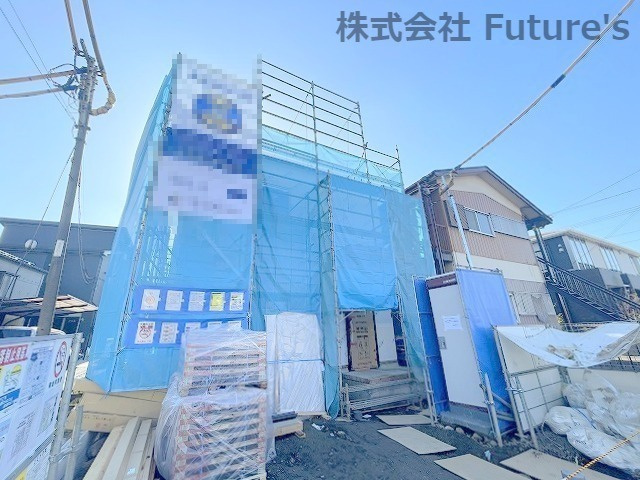 三郷市新和4丁目　新築戸建　限定1棟の外観|現地写真になります。