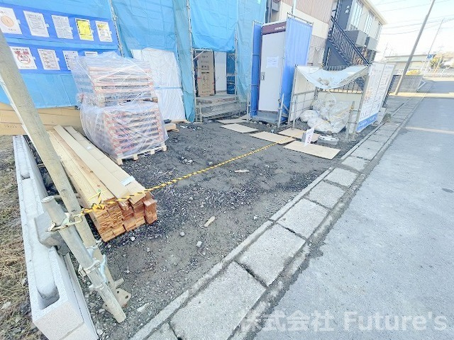 三郷市新和4丁目　新築戸建　限定1棟の外観|現地写真になります。