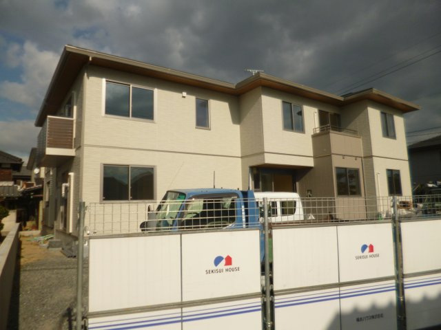 倉敷市大島のアパートの外観