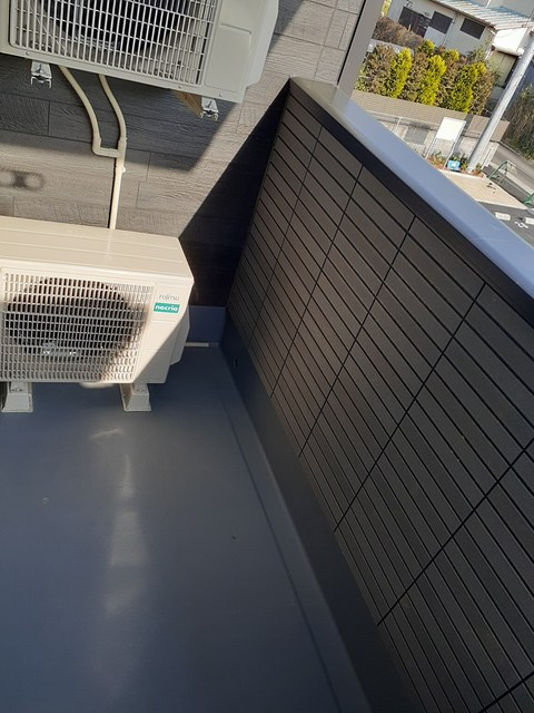 サンヴェール大芝ⅢCのバルコニー