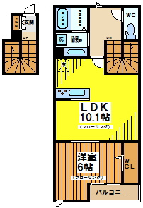 【間取り】 | ノーブル・ルミナス笹塚