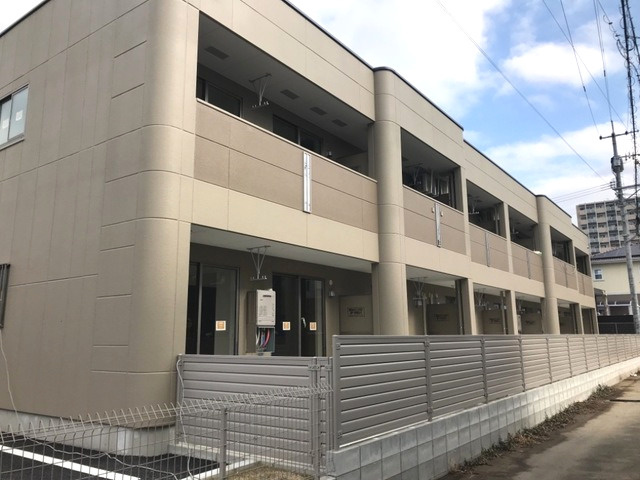熊本市中央区八王寺町のアパートの外観