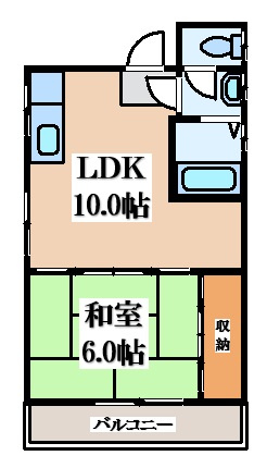 【間取り】 | 鎌田マンション