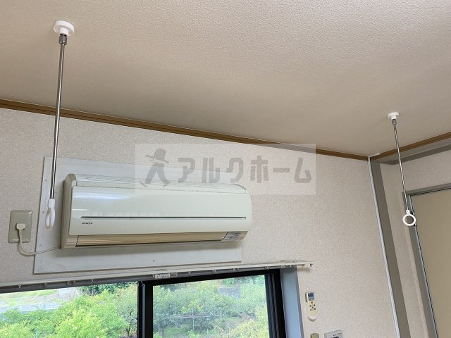 畑本ハイツの設備|畑本ハイツ　室内洗濯干し