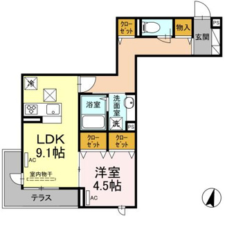 【間取り】 | エクセリア上鷺宮Ⅱ