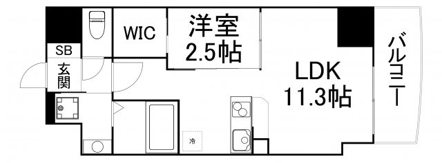 【間取り】 | セレニテ堺筋本町リアン