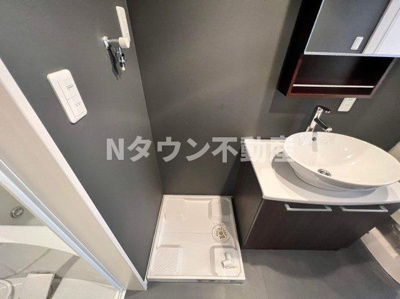 【その他】 | エクル烏森 | 室内洗濯機置き場です