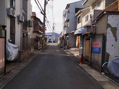 【前面道路含む現地写真】 | 下津林北浦町　建築条件無し売土地