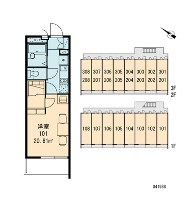 【区画図】 | 西本郷